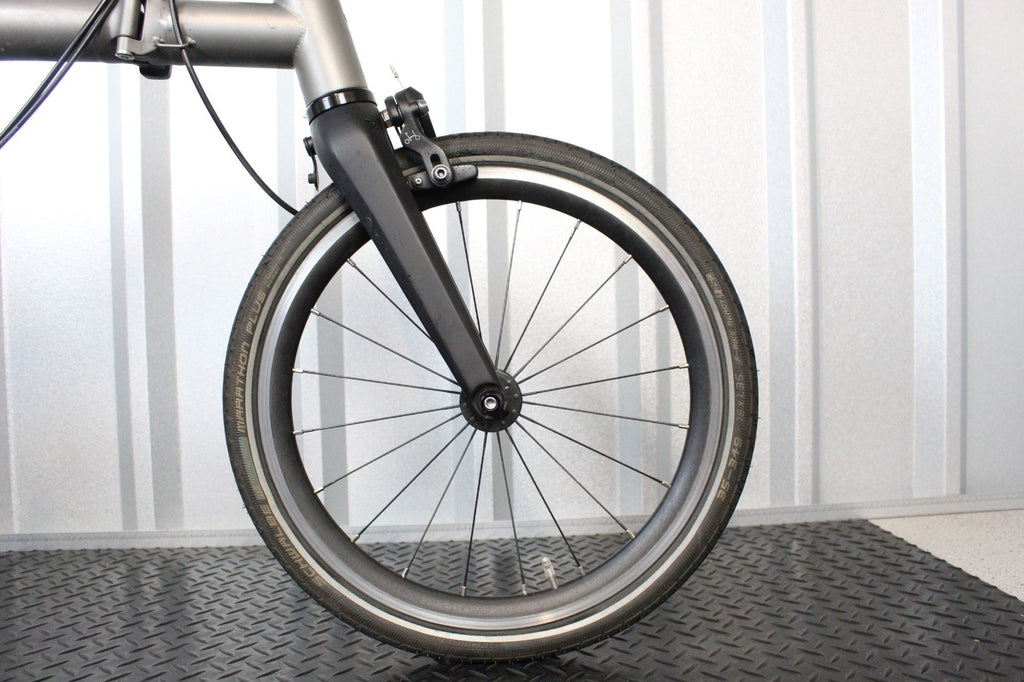 2021 Brompton T-Line Titanium 4-Speed 8.93kg - Used