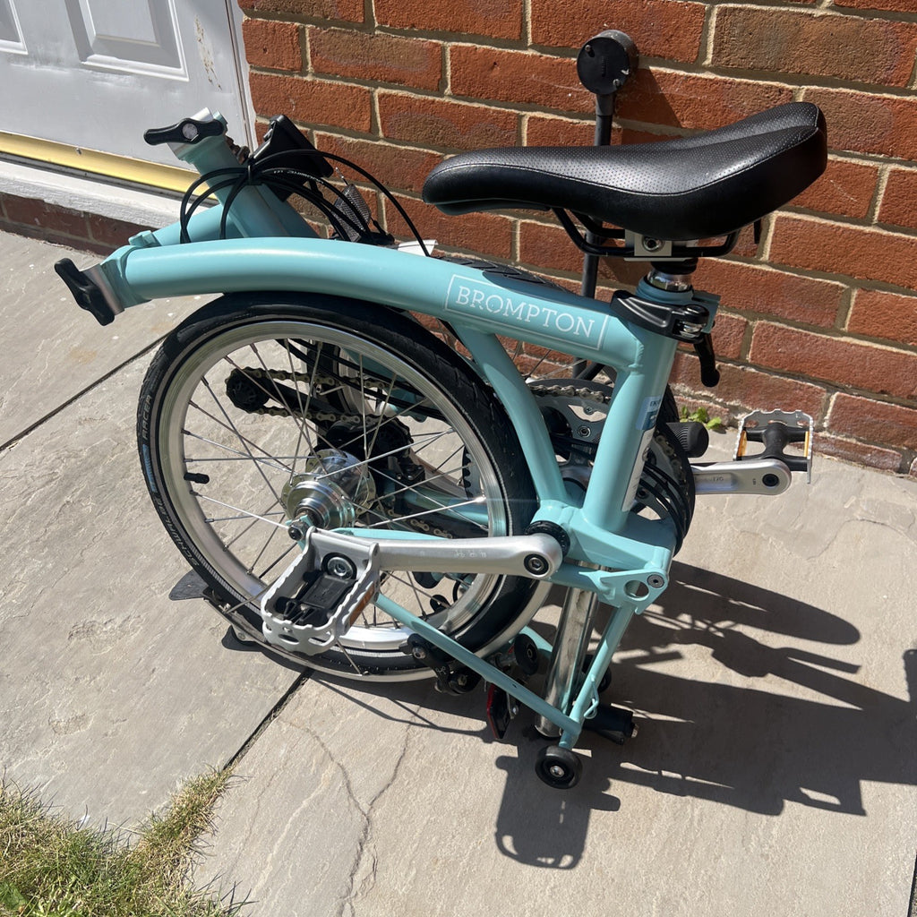 Brompton Turkish Green M6L Mid 6 Speed 2018 Folding Bike Collection Essex