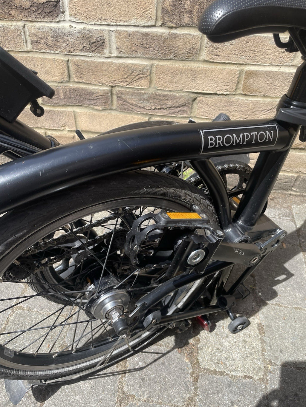 Brompton Folding Bike 6-Speed Black 2023 Model  Excellent Condition