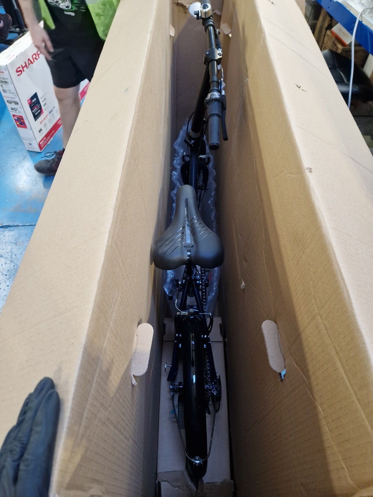 Apollo Transport 20in-Wheel 6-Speed Unisex Folding Bike - One Size - Navy A