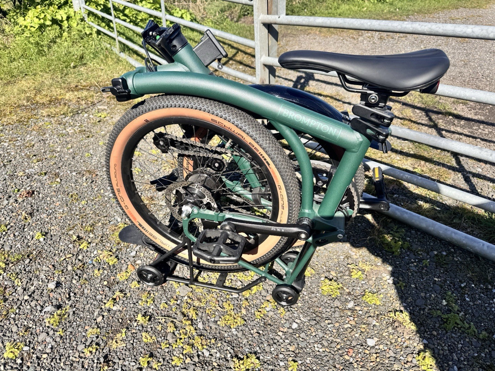 Brompton G Line 8 speed Folding Bike