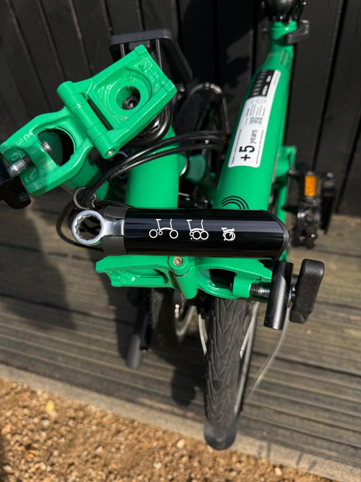 Brompton C Line 12 Speed 2025 - Mint Condition - CAMBRIDGE COLLECTION