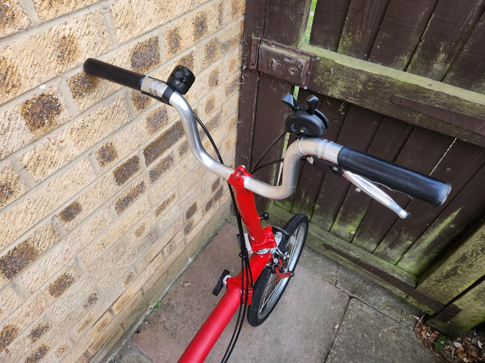 Vintage 2006 Brompton M3E Folding Bike - 3 Speed - Red - Classic M-Bars