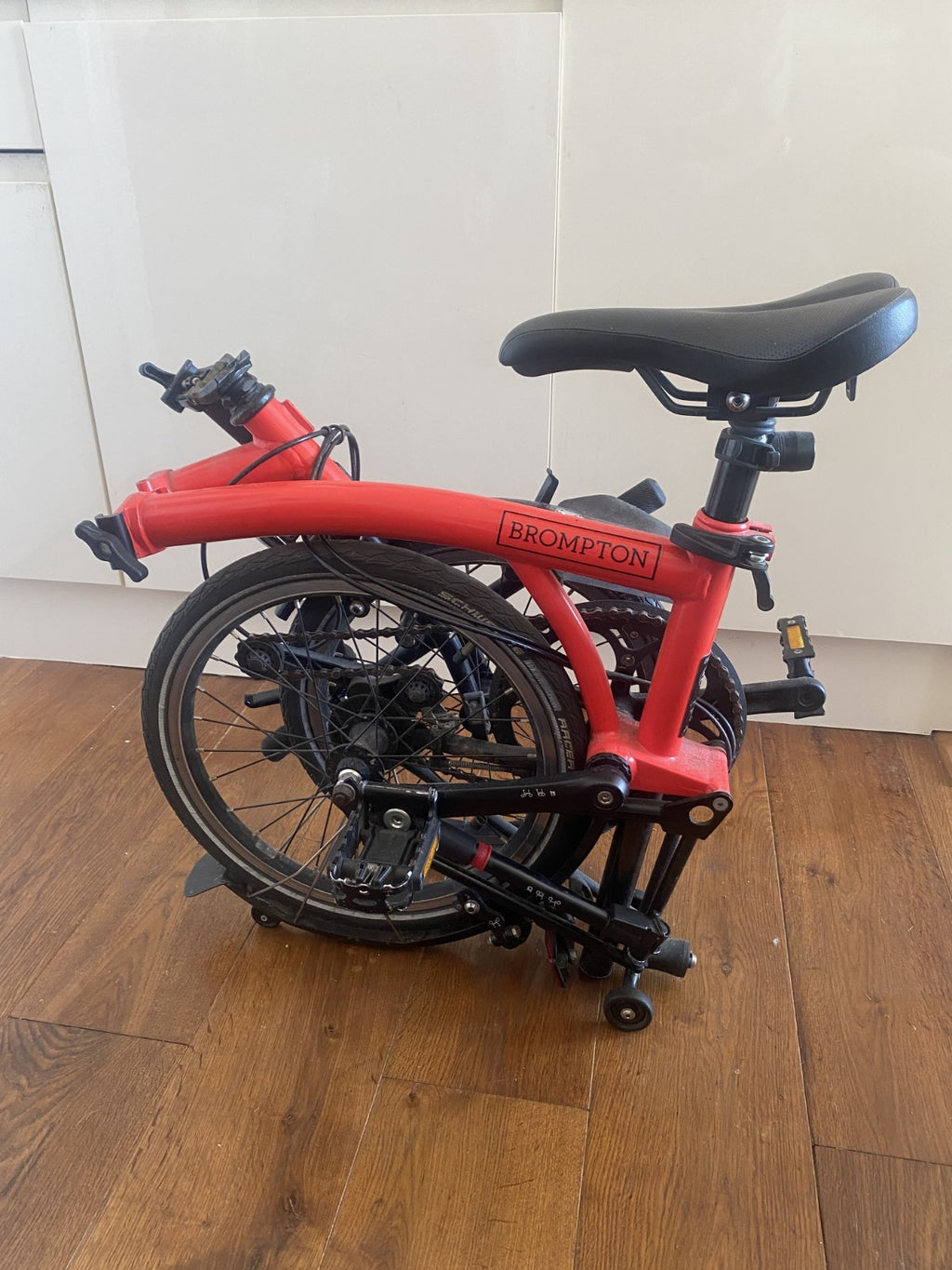 Brompton S2L 2 Speed Folding Bike Red