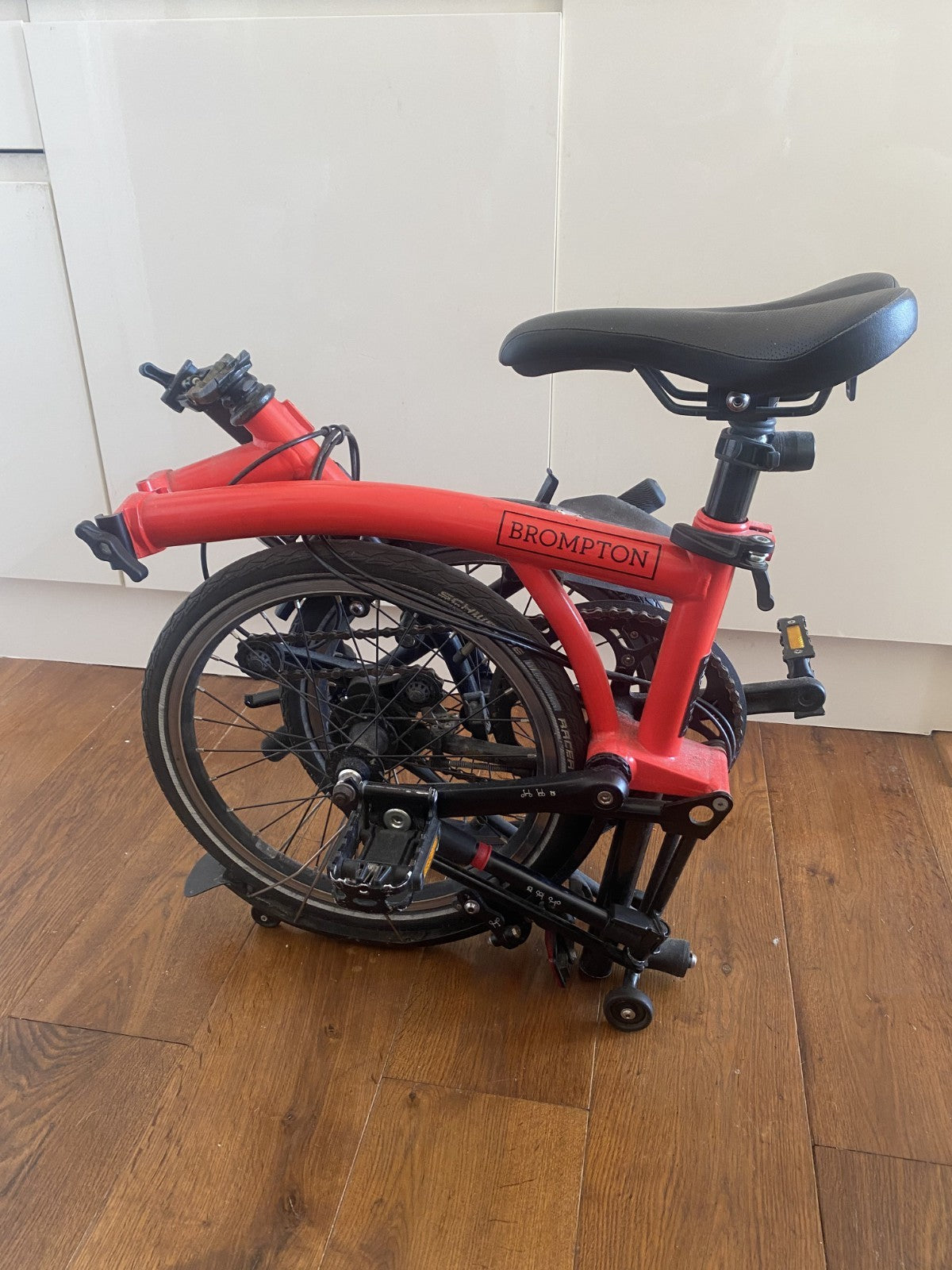 Brompton S2L 2 Speed Folding Bike Red