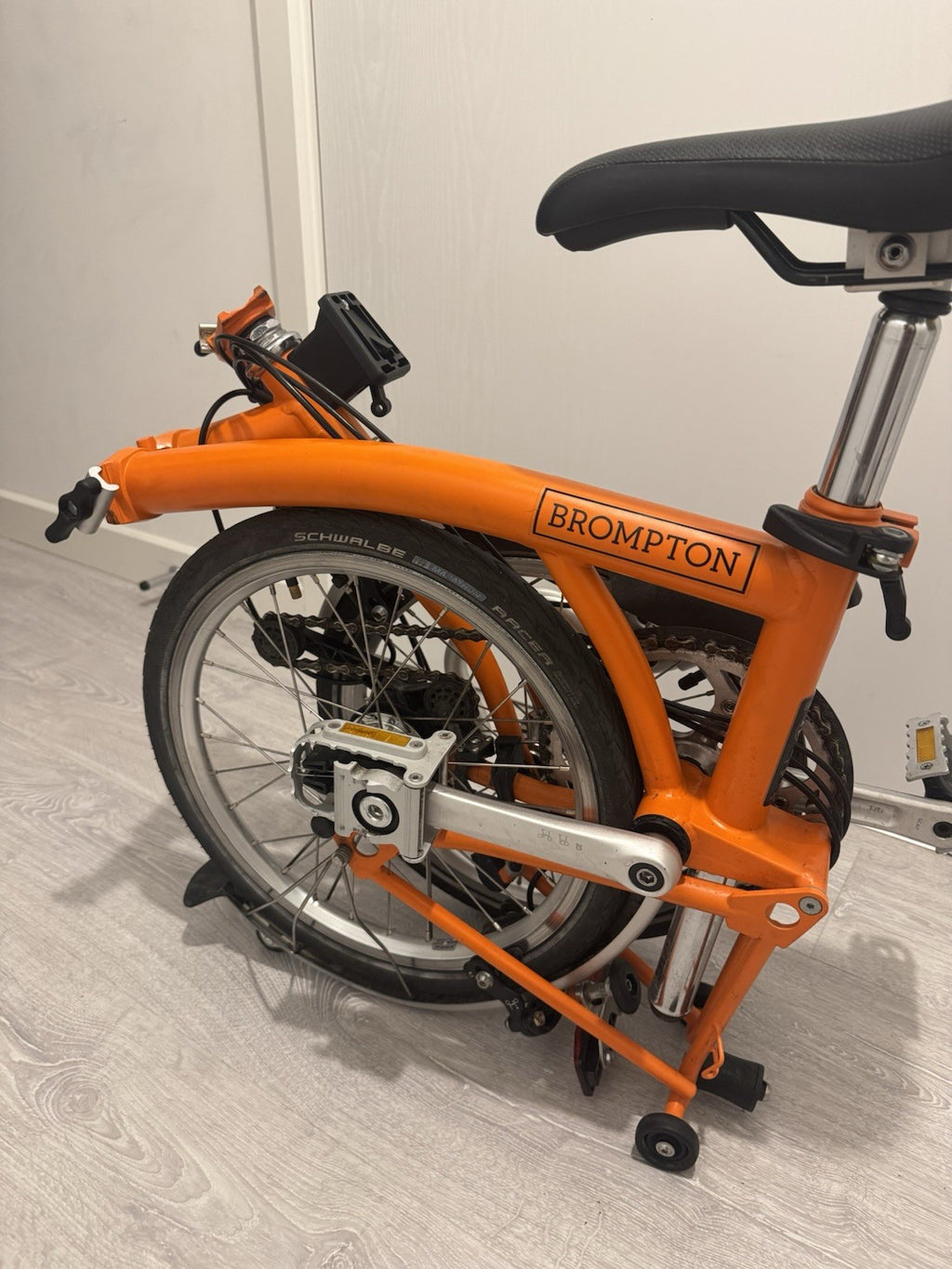 Brompton 2010 6 Speed C Line Orange Great Condition Fully Working Condition