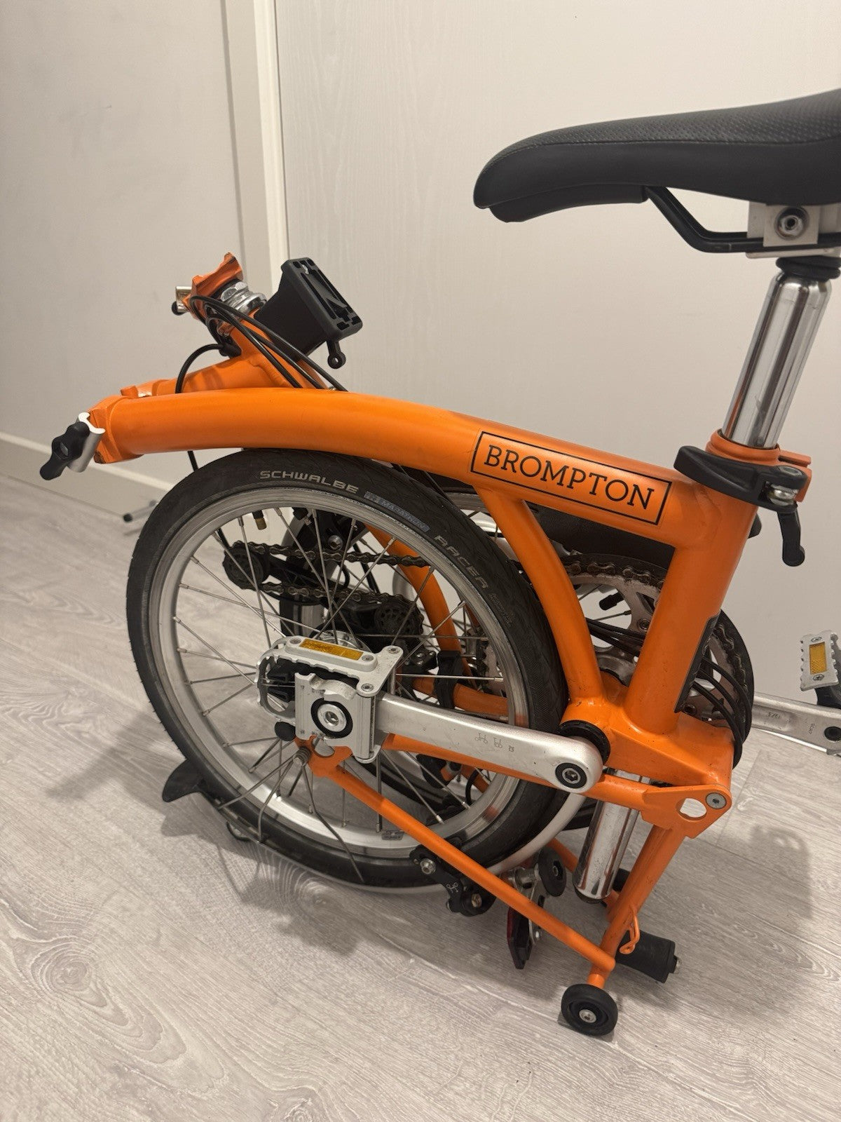 Brompton 2010 6 Speed C Line Orange Great Condition Fully Working Condition