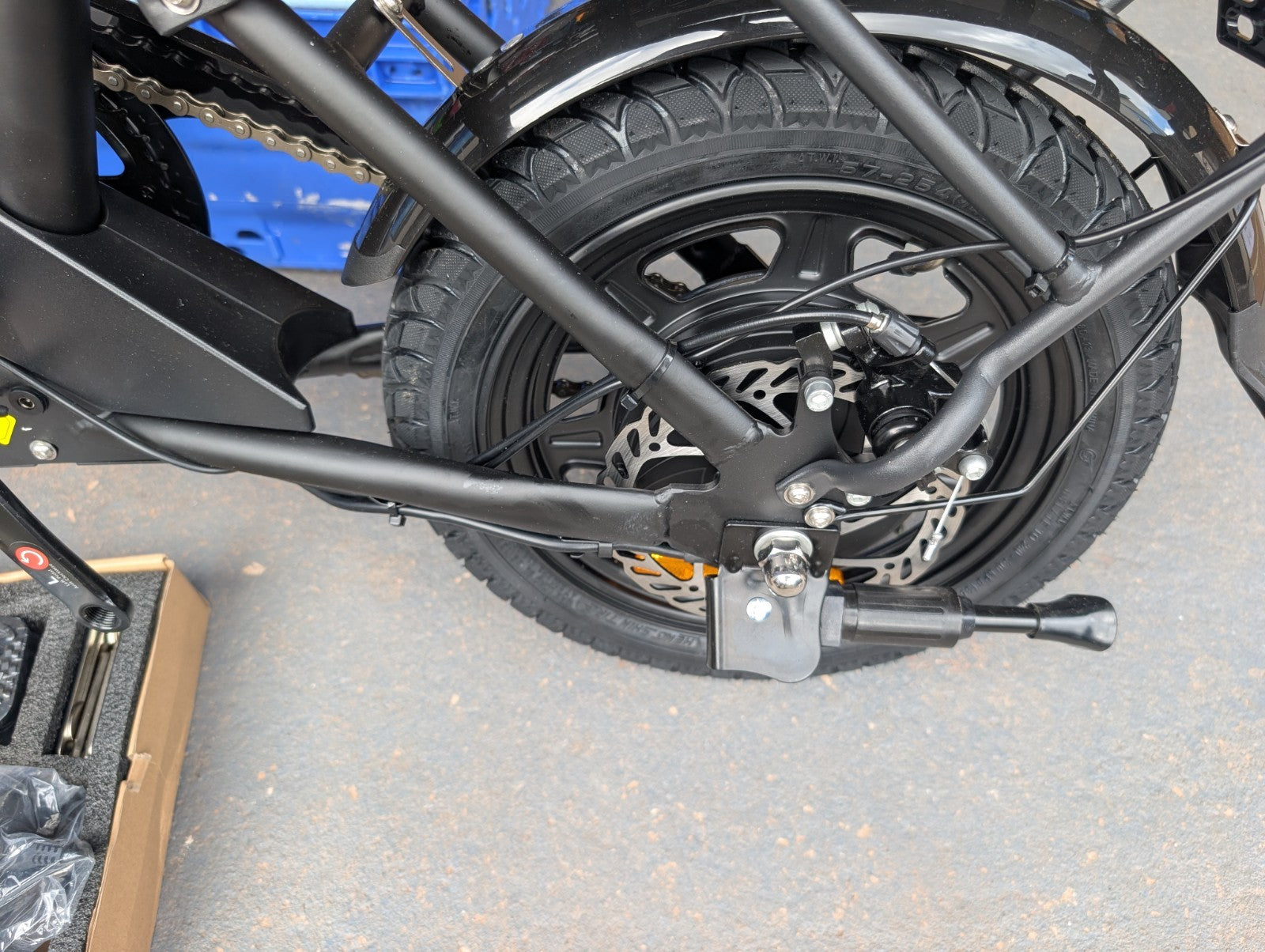 DYU C3-14MINI 14"Folding E- Bike Lightweight & Compact,Ideal for Urban Commuters
