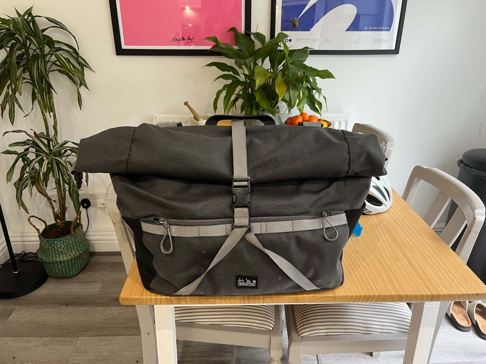 Brompton C Line 2 speed folding bicycle & bag inc