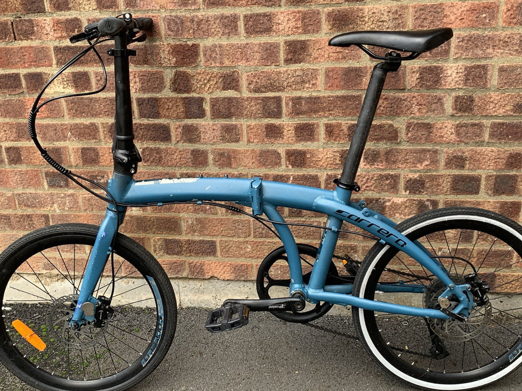 carrera intercity folding bike