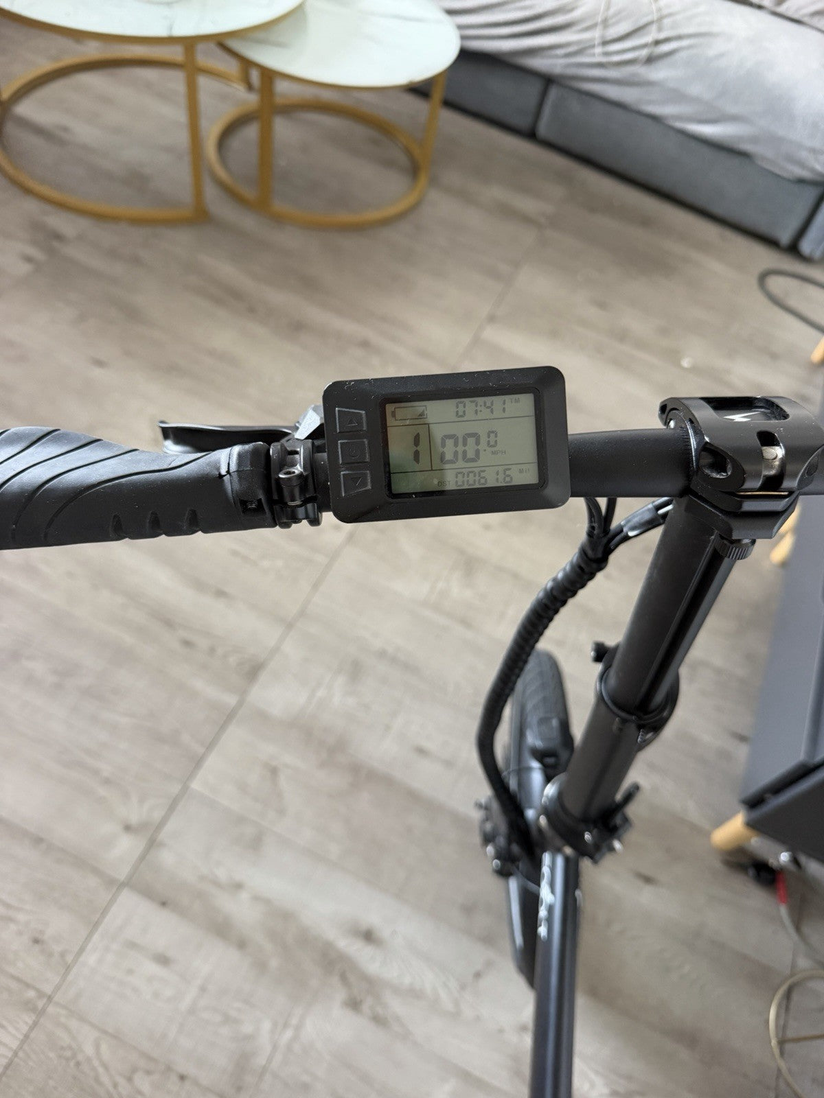 Eovolt 20'' Folding  Bike Black