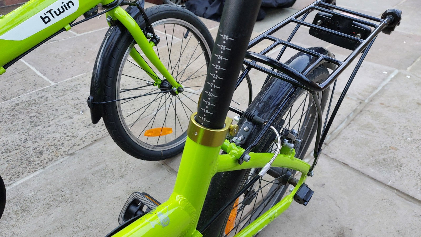 Btwin Hoptown 7speed folding bicycles
