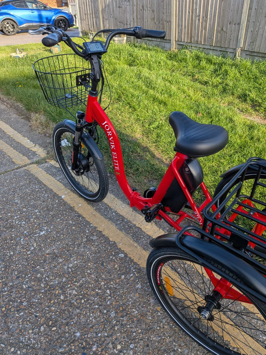 Jorvik Jet E 24 Folding Electric Tricycle, BRAND NEW!,24" WHEELS, DELIVERY POSS.