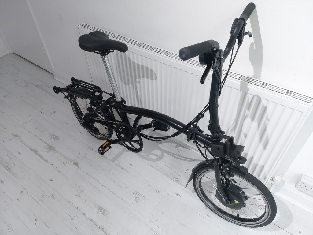 Brompton M6R Electric Foldable Bike Black