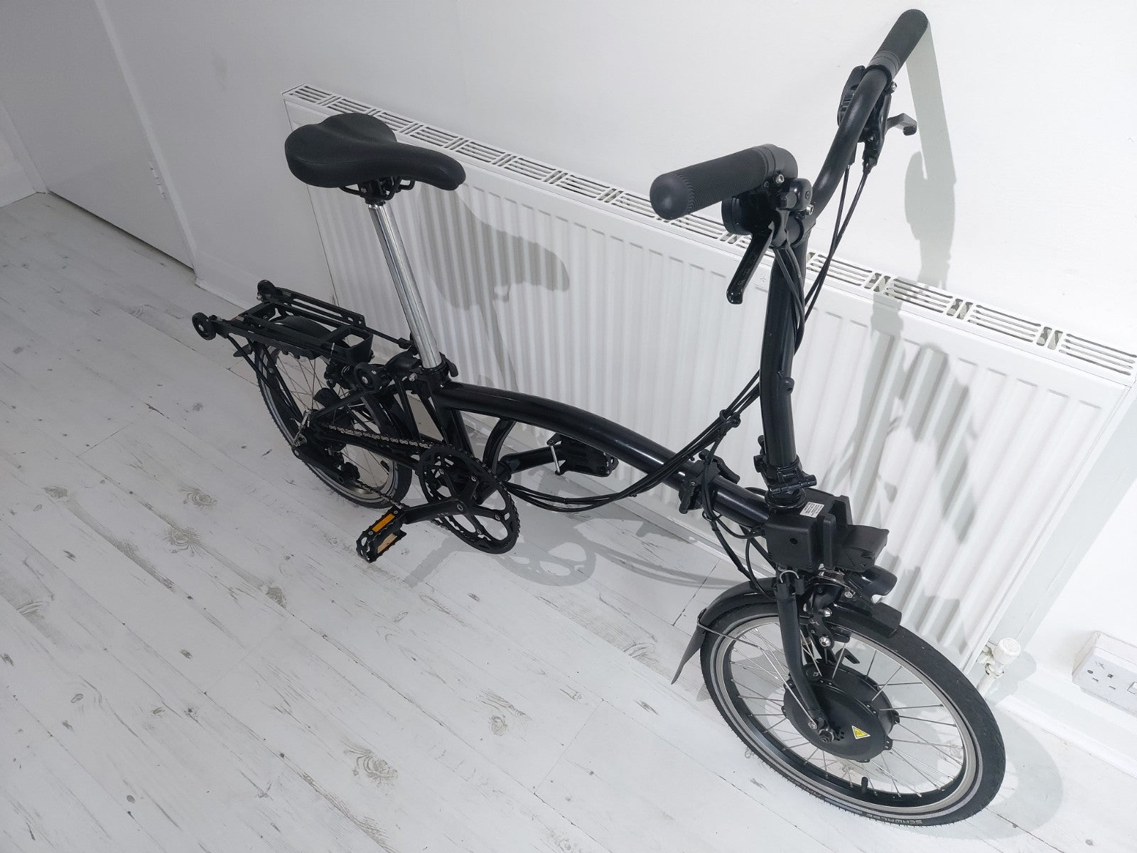 Brompton M6R Electric Foldable Bike Black