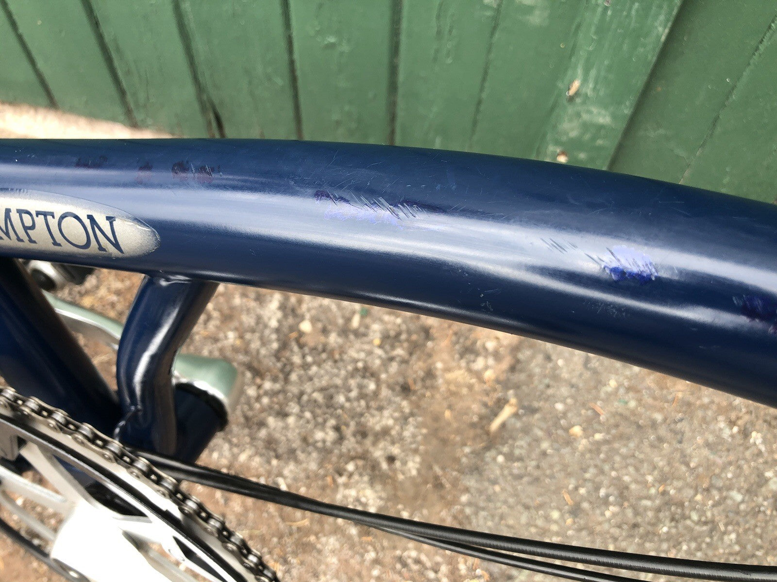 BROMPTON SUPERLIGHT - TITANIUM REAR TRIANGLE AND FORK - 2 Speed
