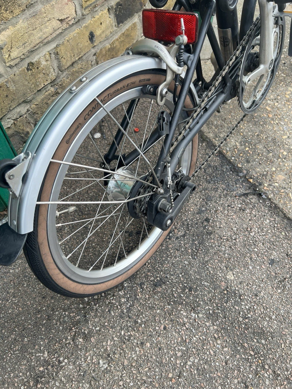 Brompton Folding Bike 6-Speed Black