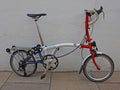 Brompton Bike extensively modified for touring