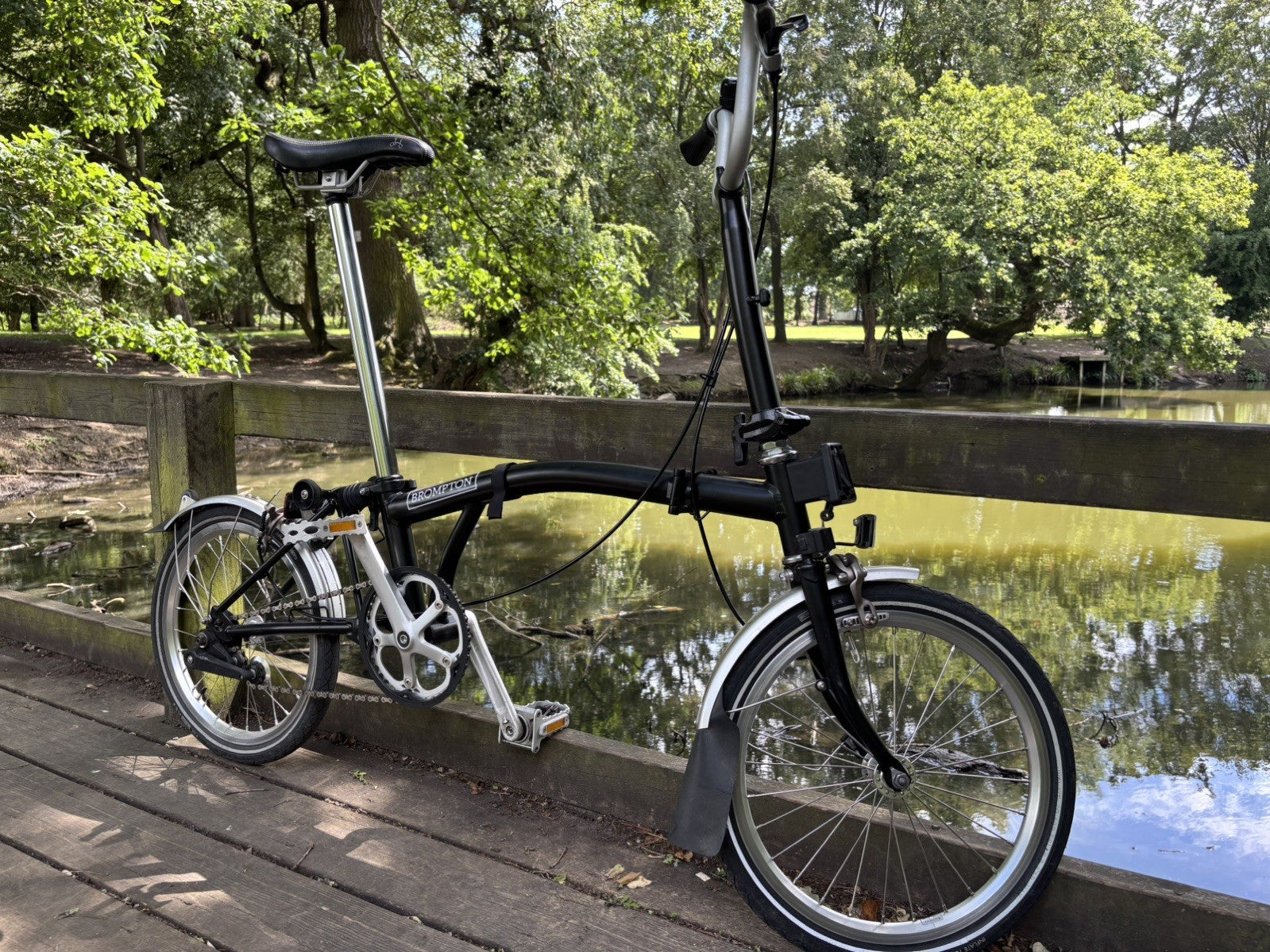 Brompton M1L Single Speed 2014 Folding Bike Lightweight