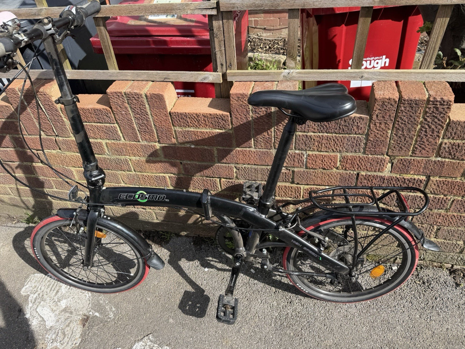 Ecosmo 20" Lightweight Alloy Wheel Folding Bicycle