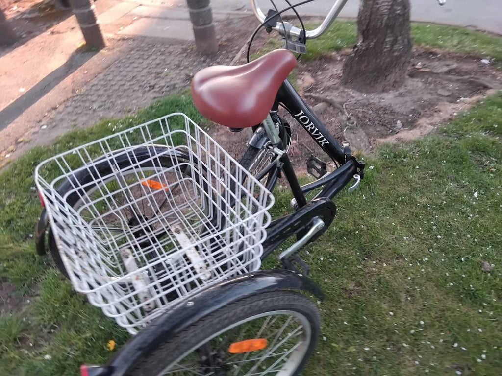 Tricycle Adult with Basket Folds for Storage Or Transport