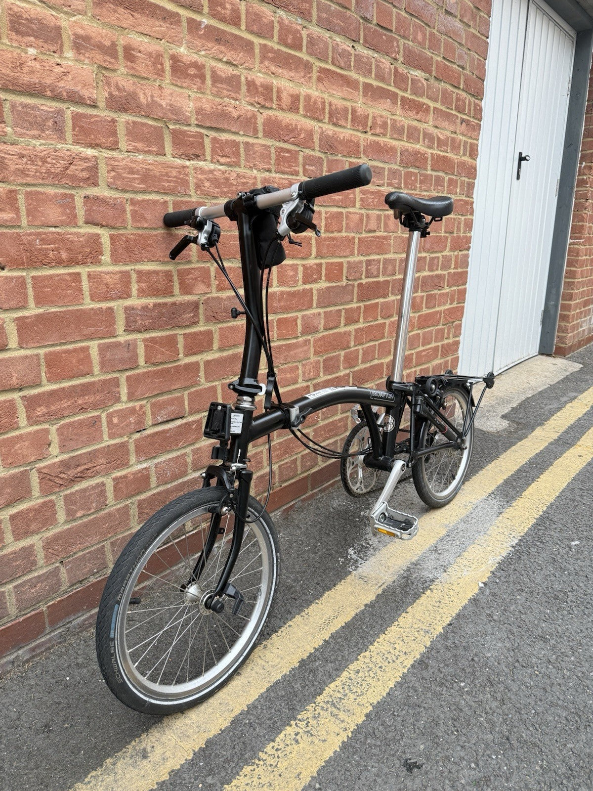 Brompton Folding Bike S6L Matte Black