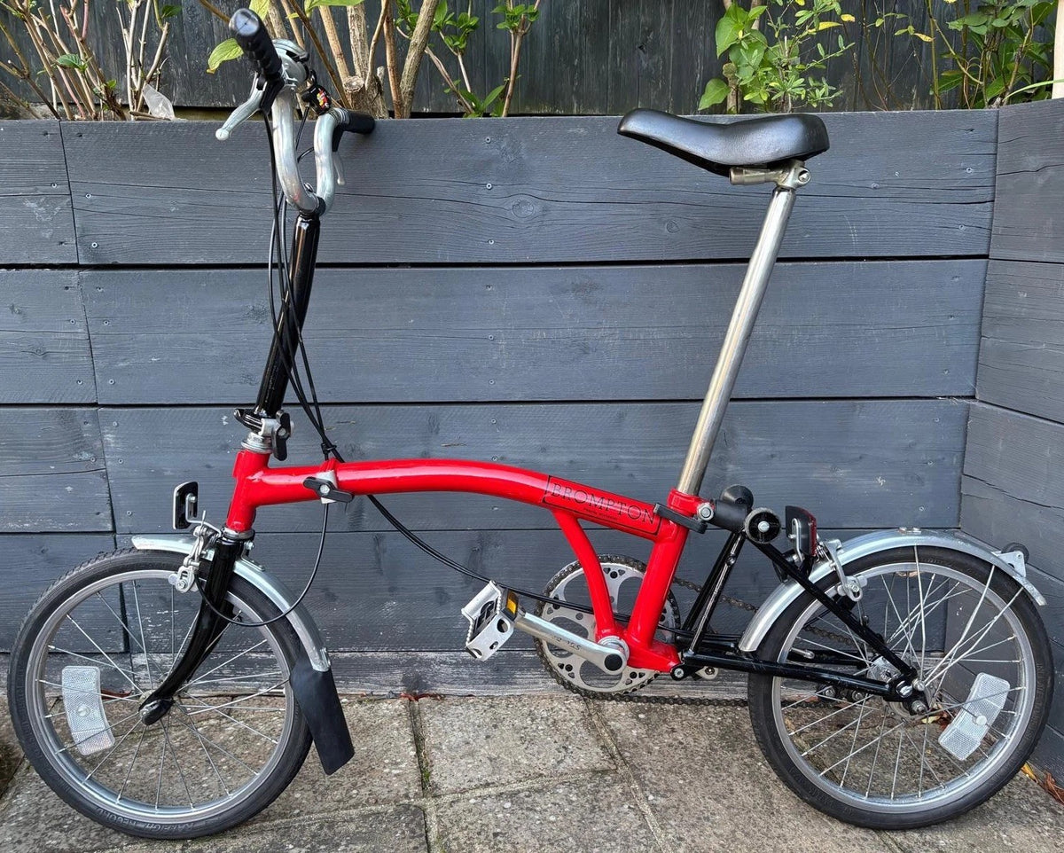 1990 Mk2 Brompton L3 Vintage 3 speed Timewarp Totally Original Parts+Condition