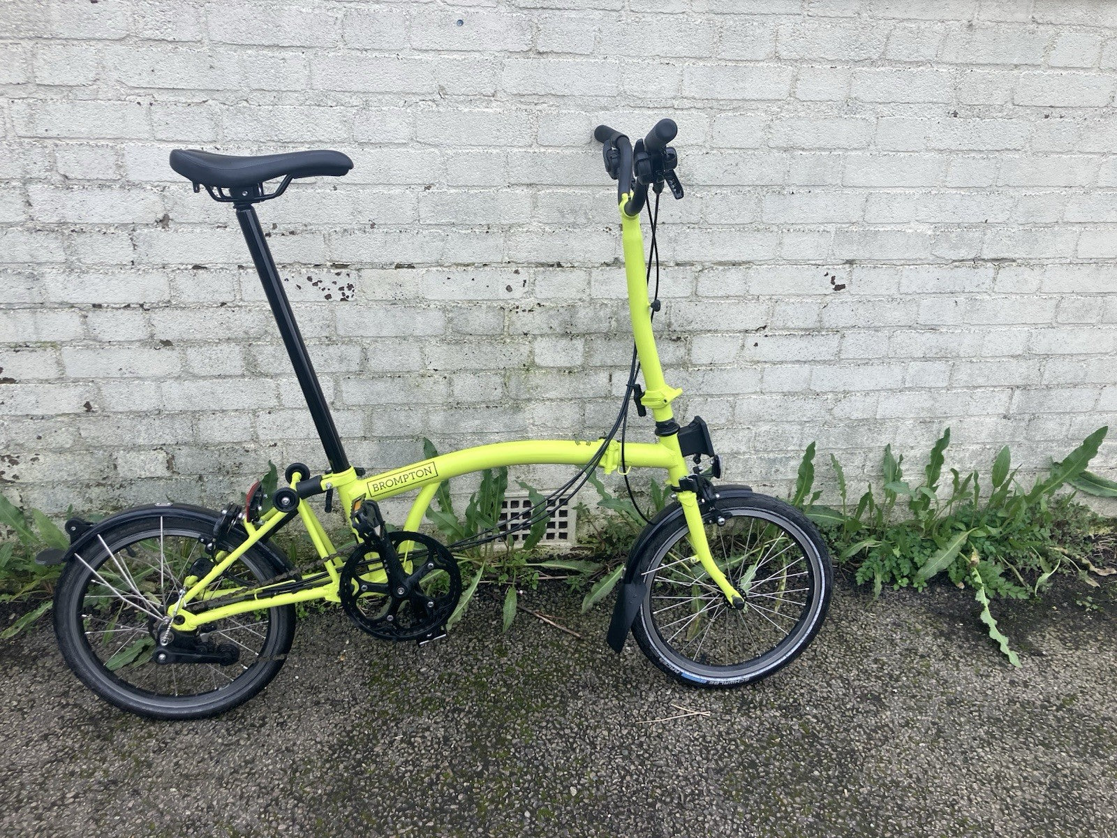 Brompton C Line 6-Speed Yuzu Lime 2024