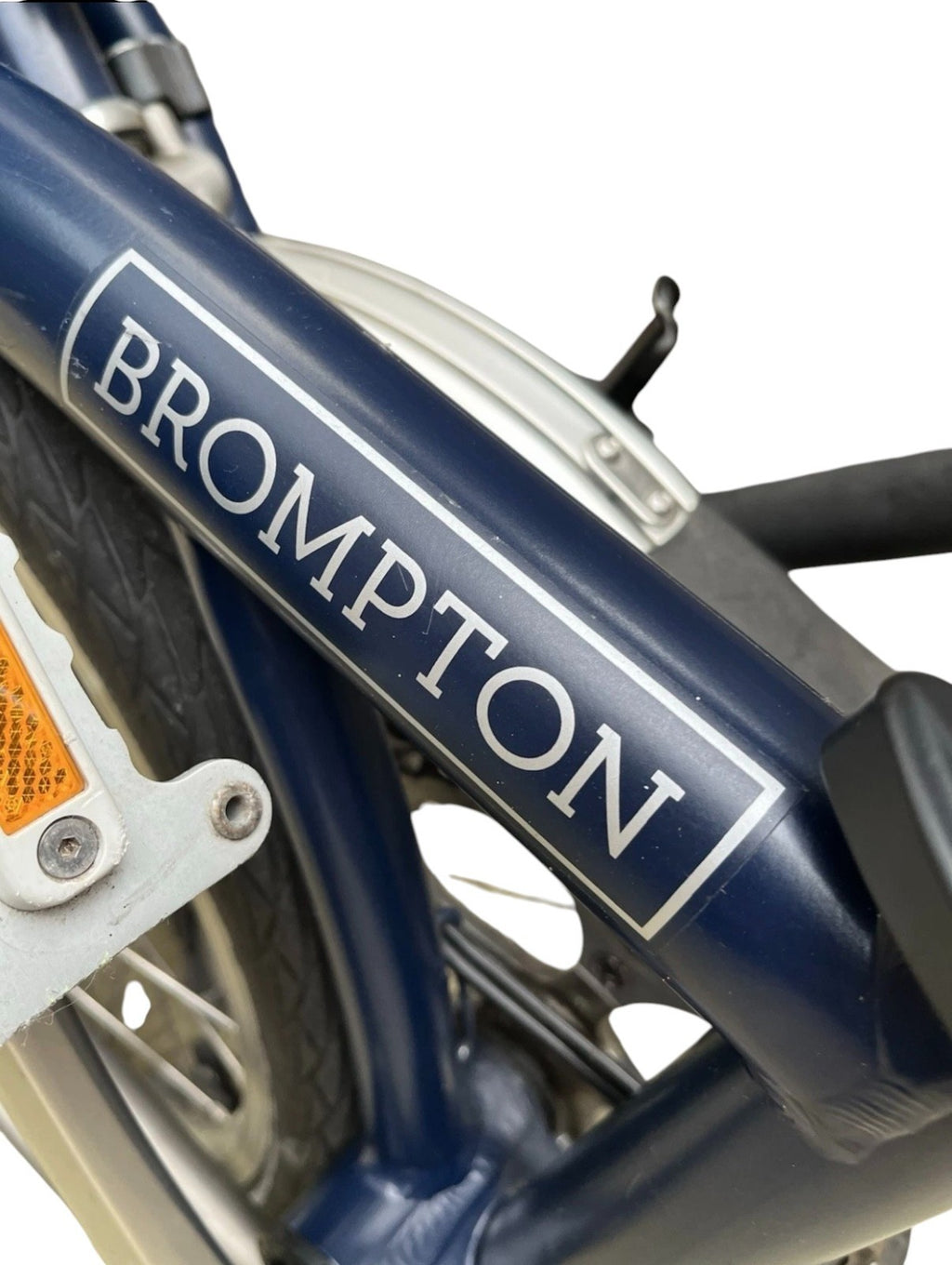 Brompton Titanium  S6L-X (6 Speed)  folding bicycle - Tempest Blue