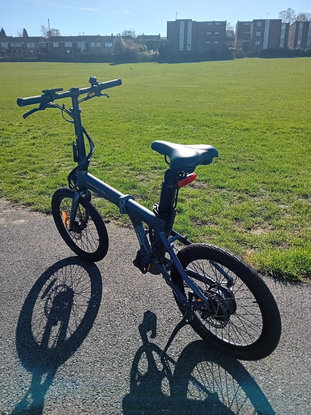 ADO Air 20S Folding Hybrid Bike 20" Carbon Belt Drive Chargeable