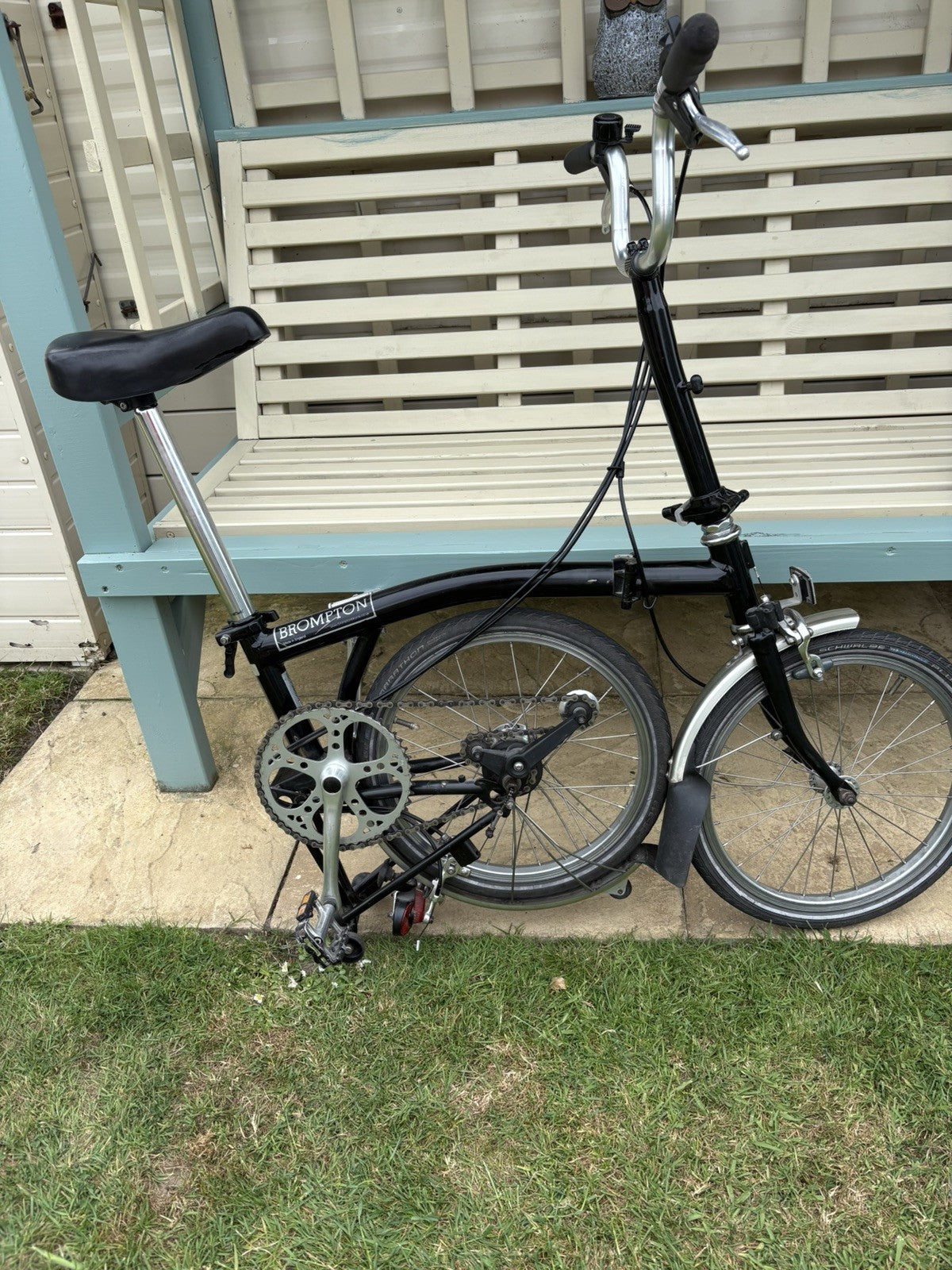brompton folding bike 3 speed