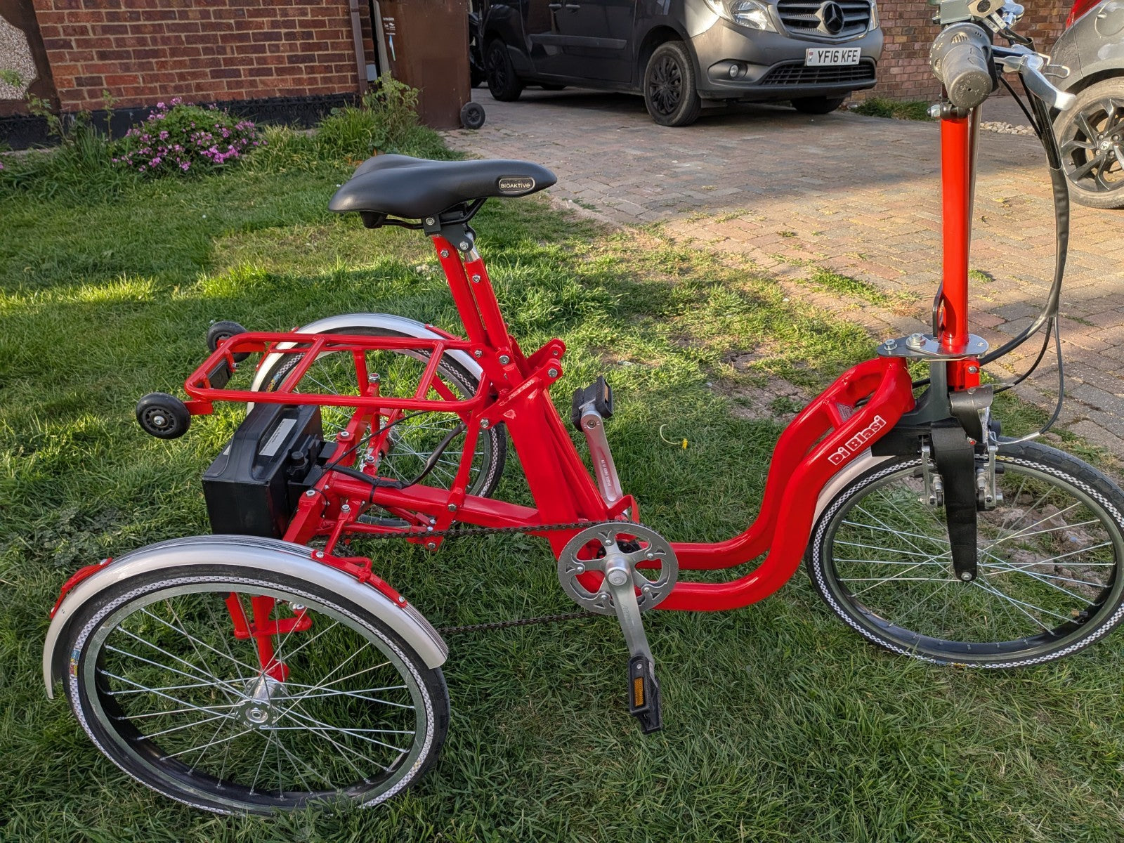 Electric Tricycle Folding Electric Trike Di Blasi R34.Compact, Delivery Possible