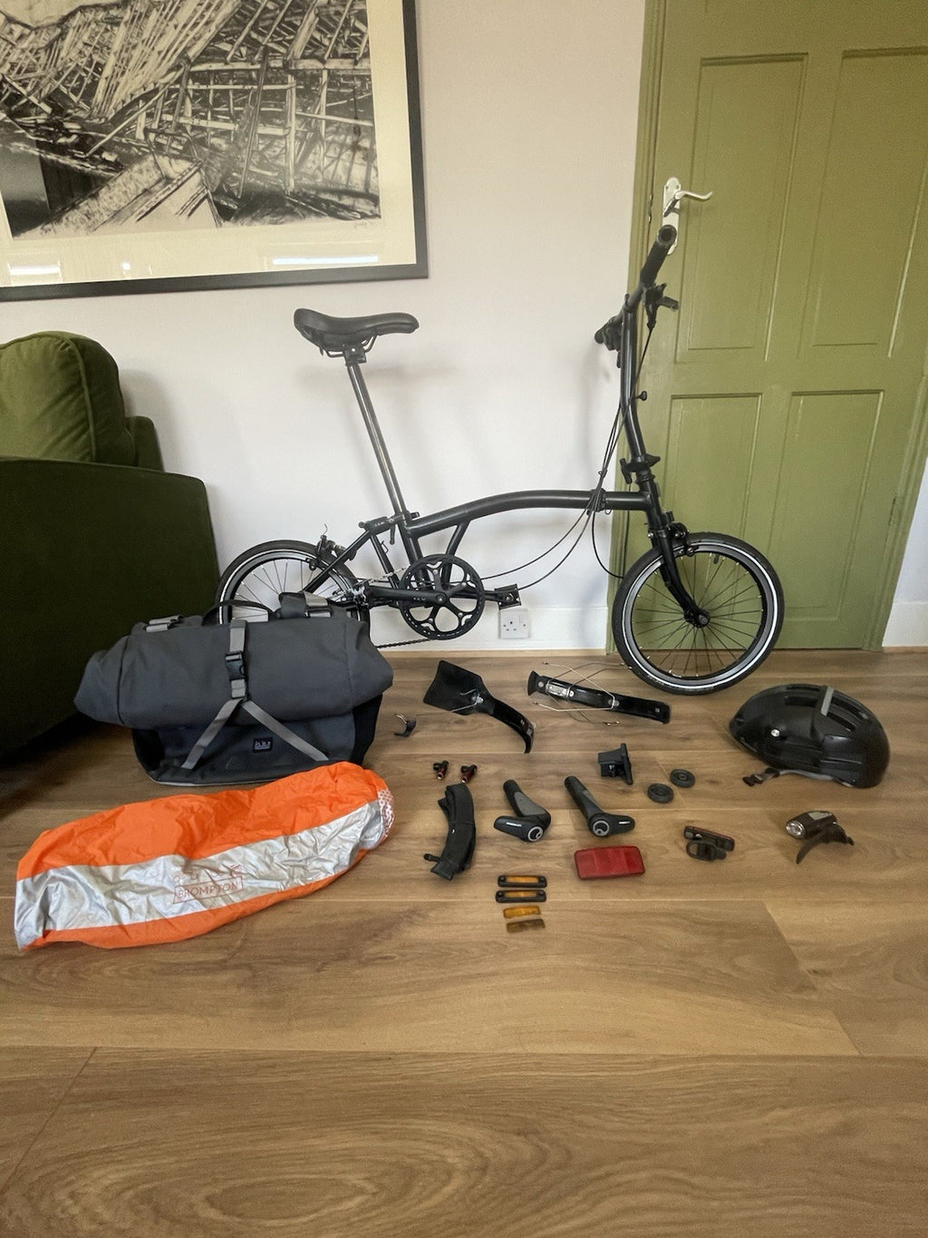 Brompton S2L Black Edition And £400+ in additional accessories.