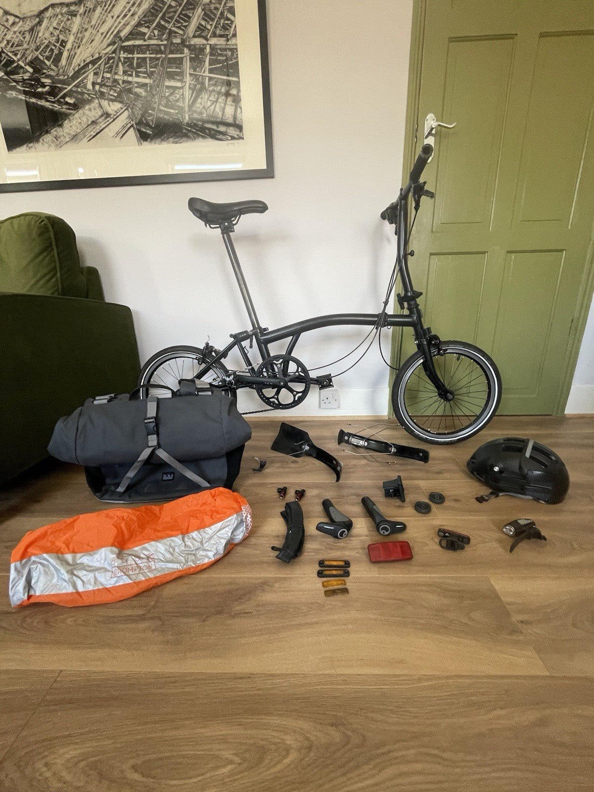 Brompton S2L Black Edition And £400+ in additional accessories.