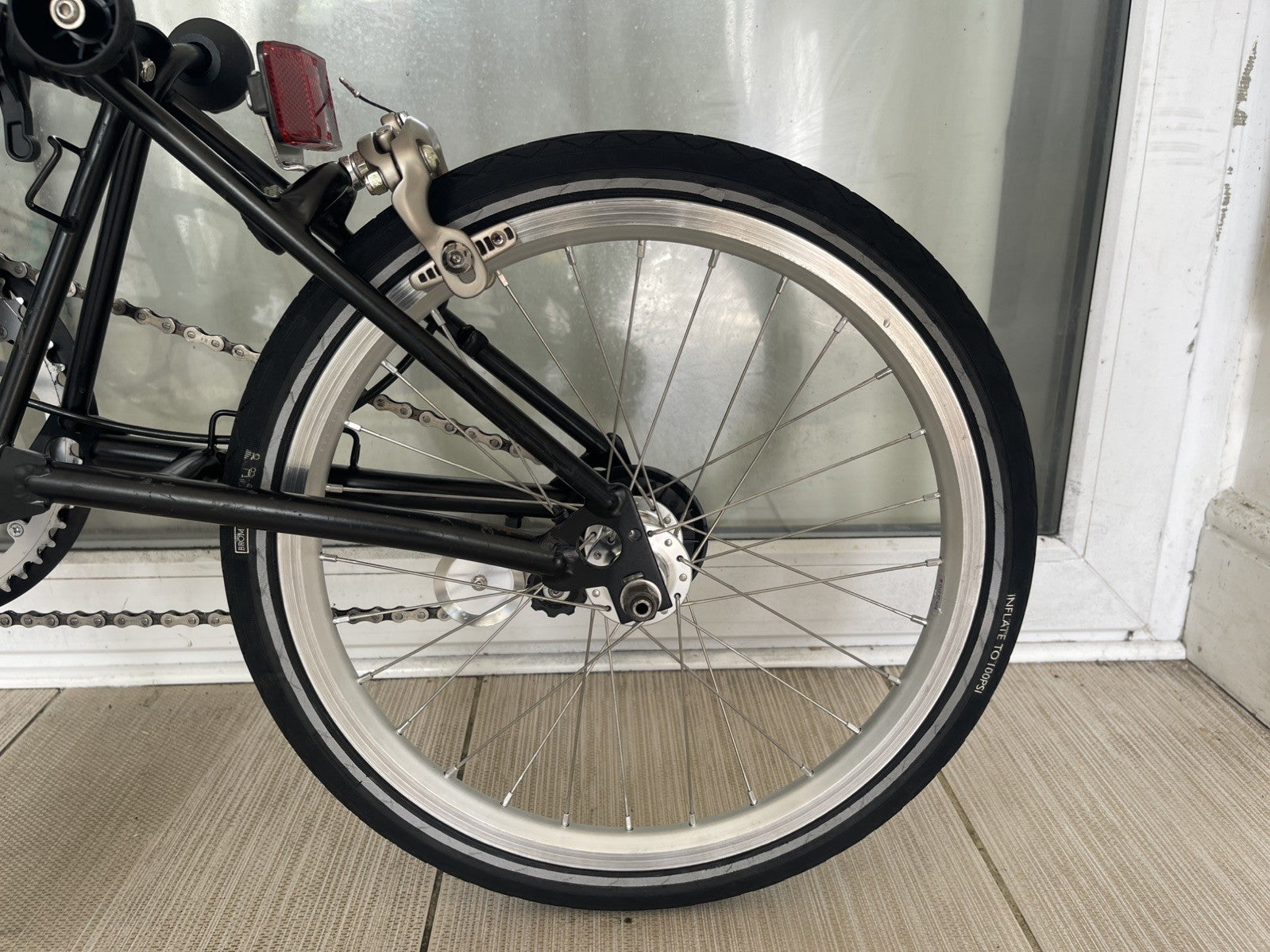 Brompton M1E Folding Bike SERVICED CONDITION ✅ FREE & FAST DELIVERY 📦 🚚