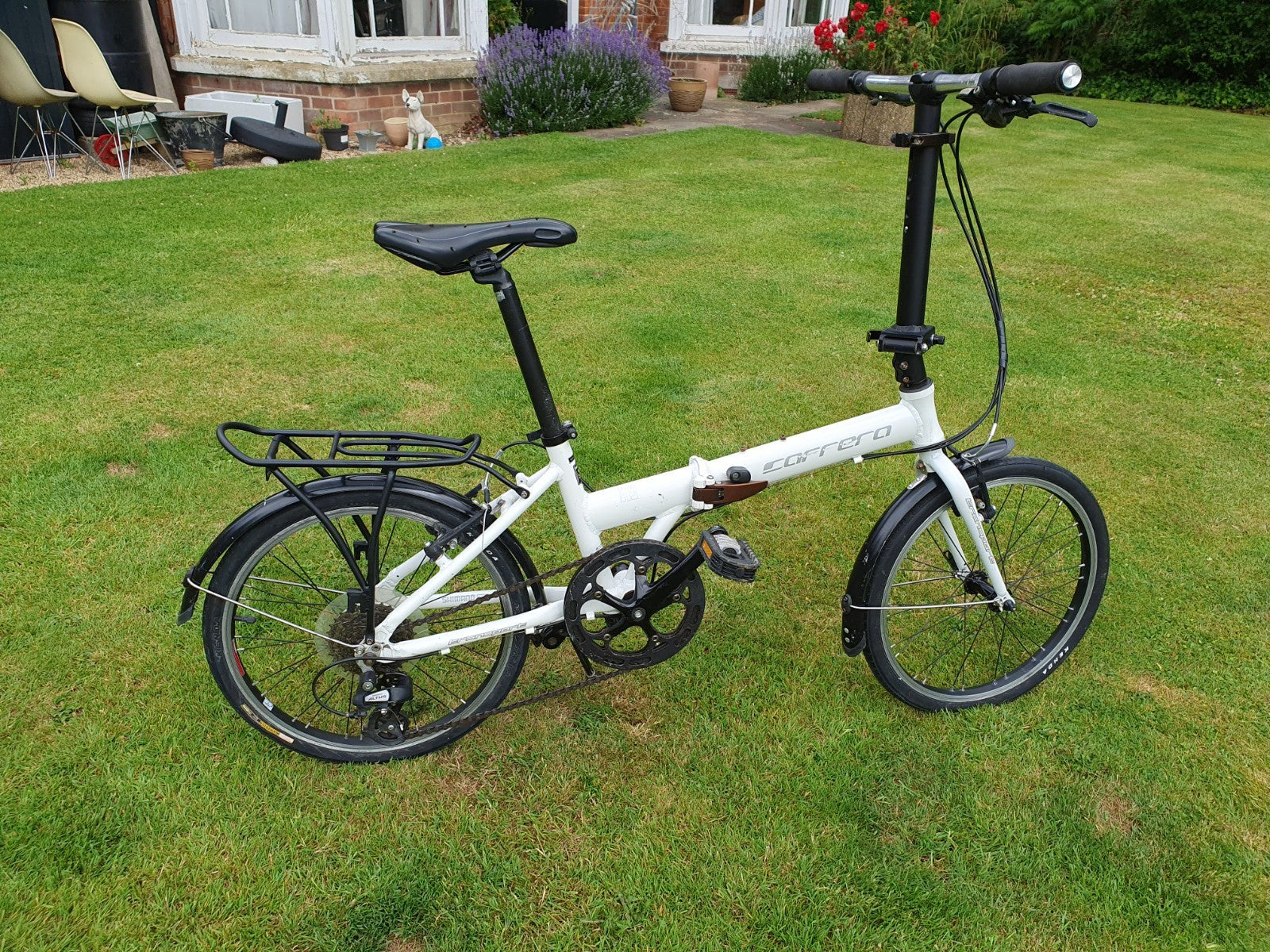 Carrera Transport 8-Gear Folding Lightweight Aluminium Bicycle