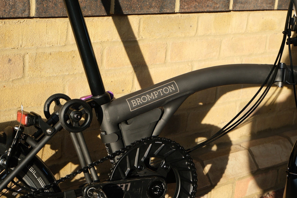 Brompton T Line Explore 12-Speed - Ceratech Black - Mid Bar