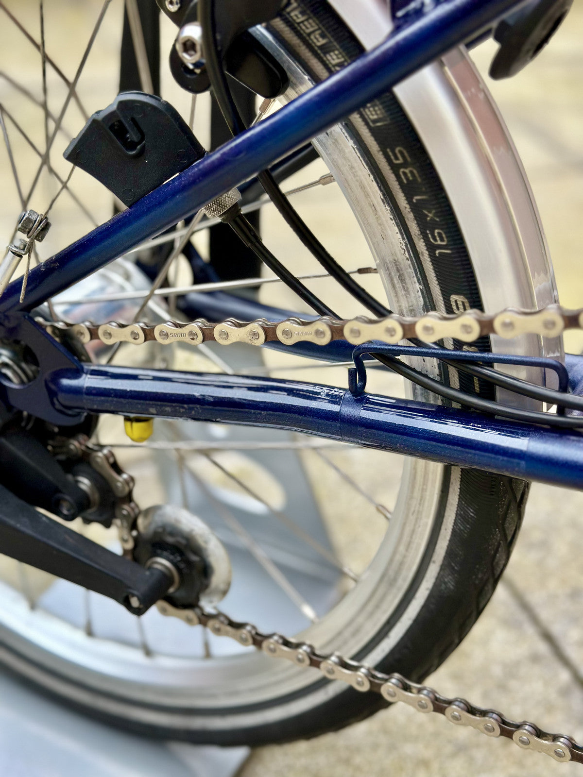 Brompton C Line 3 Speed H3L 2021 Folding bicycle in Navy - Top Condition