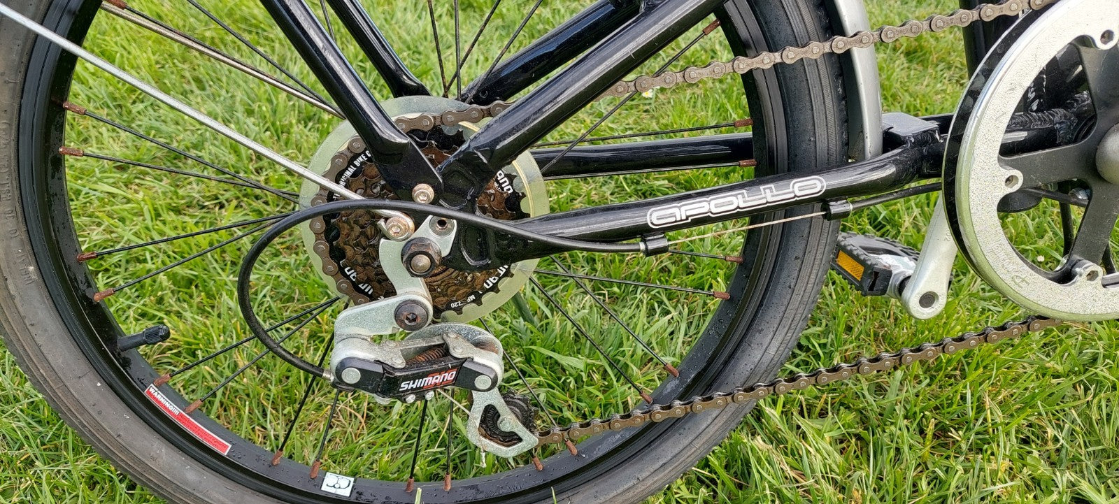 Folding Aluminium Apollo Transition 20inch Bicycle