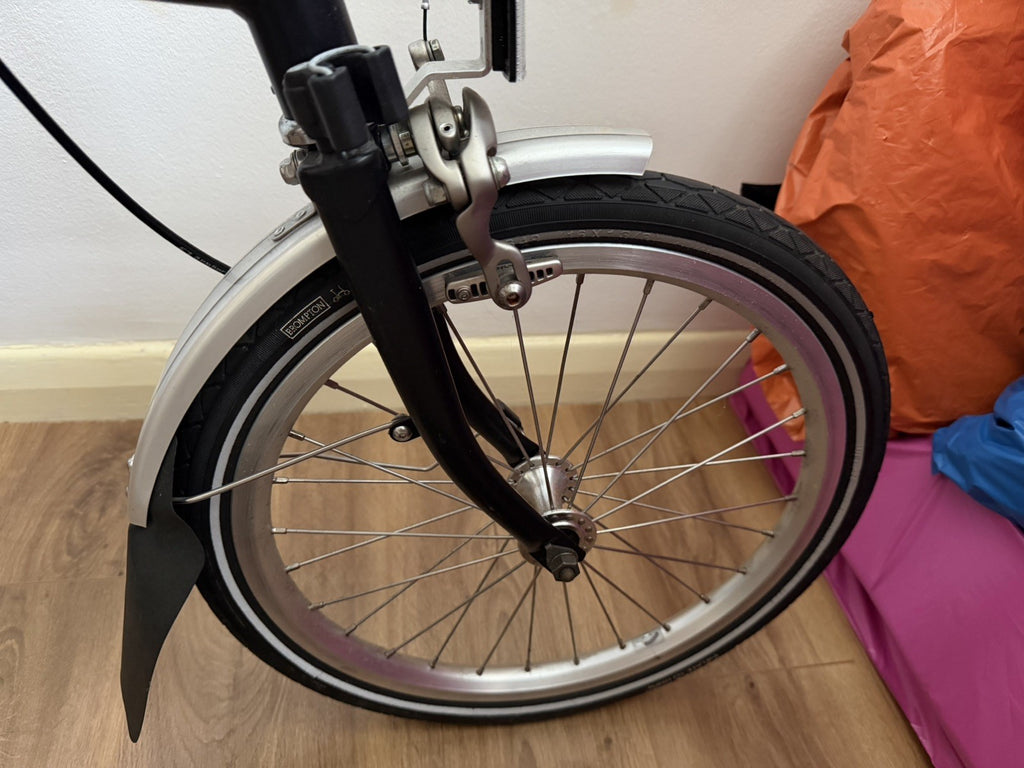 Brompton C Line M3L (3 Speed)  folding bicycle - Black