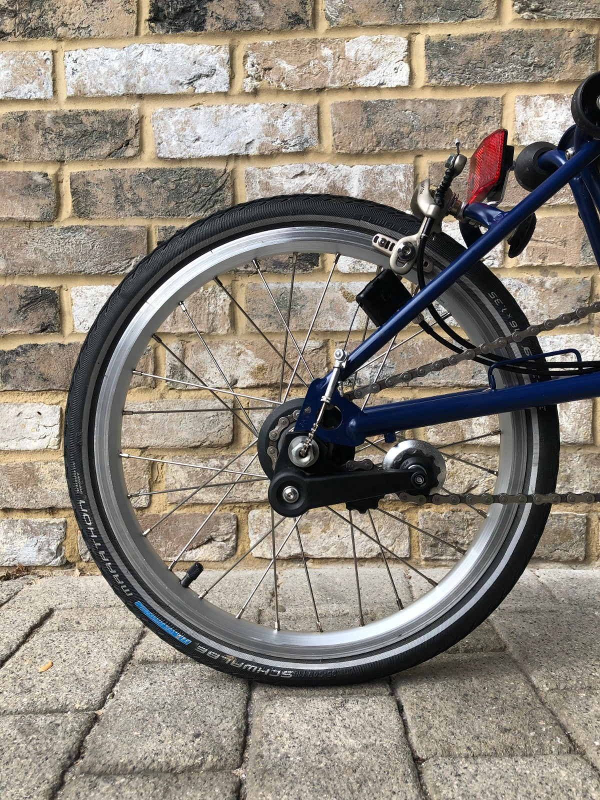 Brompton Cobalt Blue 3 Speed Mid M3L - WORLDWIDE DELIVERY