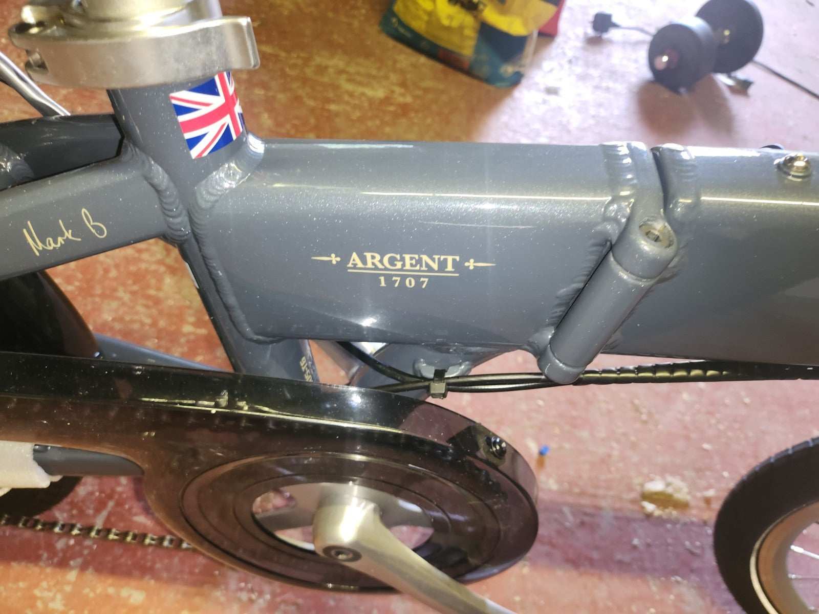 Bickerton Argent 1707 Portable Folding Bicycle, Brompton Alternative