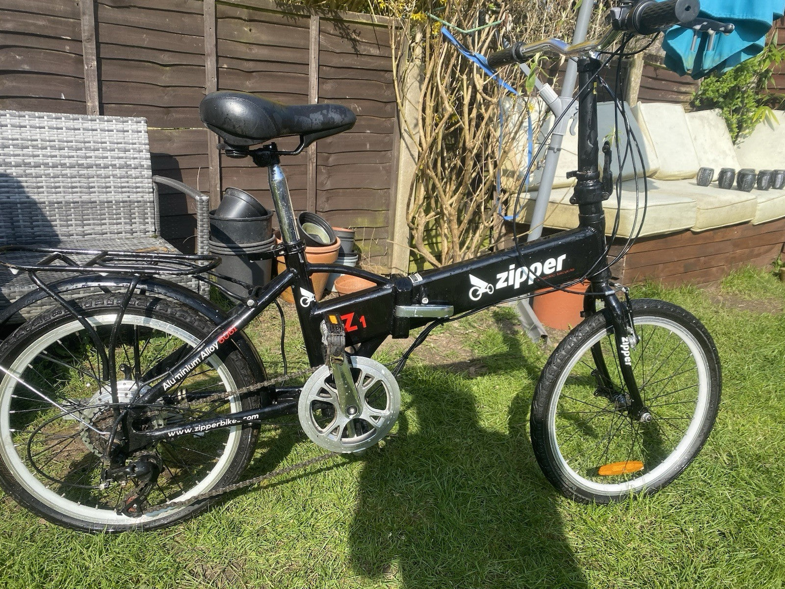 Zipper folding e bike project