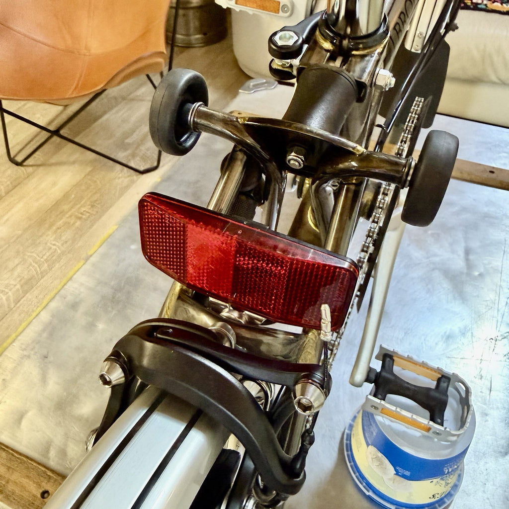 L@@K… Brompton C-Line 6 Speed Low Handlebar Rare Clear Lacquer Finish - New :)