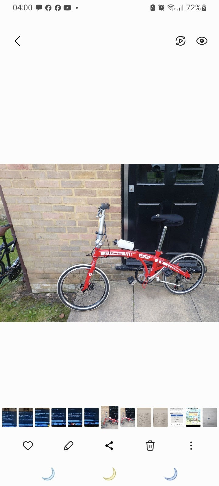 EastWharf Sport Folding Bike