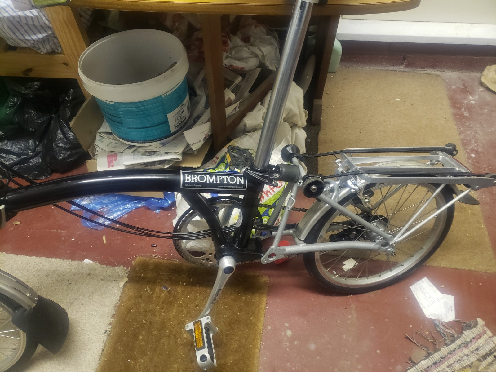 Brompton Folding Bike 6-Speed Black