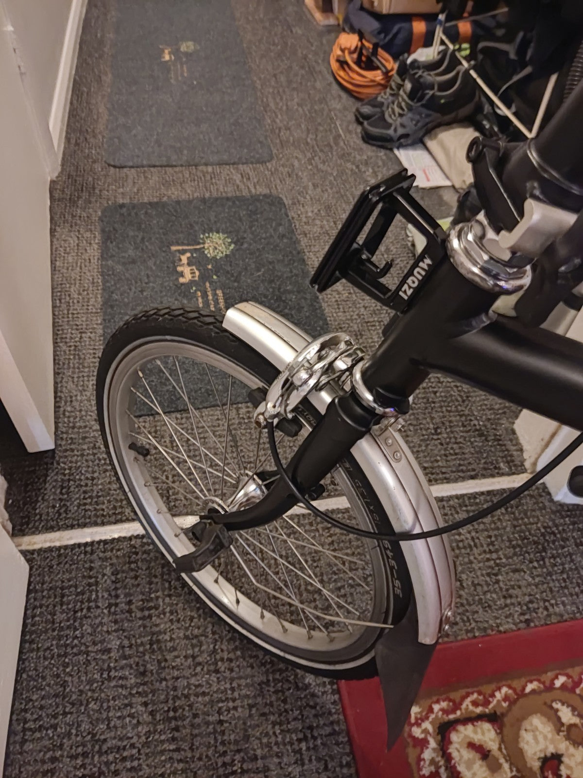 Brompton Folding Bike 6-Speed Black