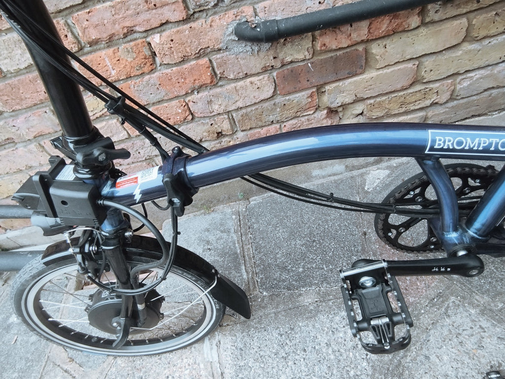 Brompton C Line 6 Speed Folding Cloud Metallic