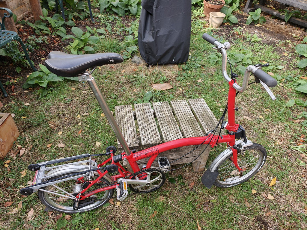 Brompton Bike Black Folding M3L 3 Speed