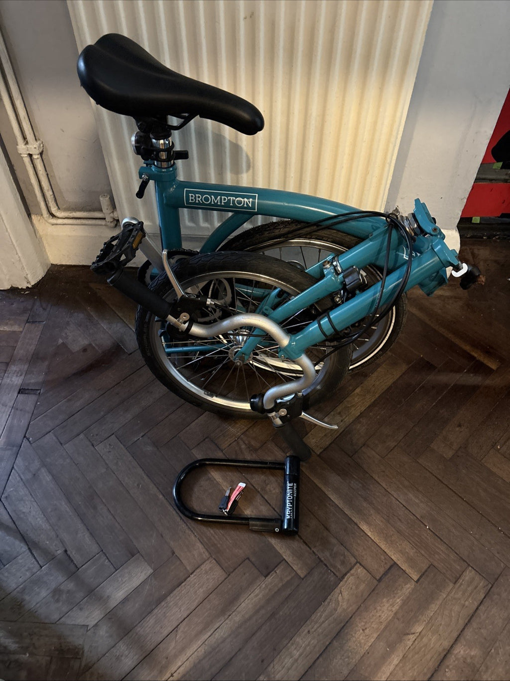 Brompton B75 16" Folding Bike - Blue - Discontinued - VGC - Classic Shape
